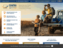 Tablet Screenshot of chapkadirect.com